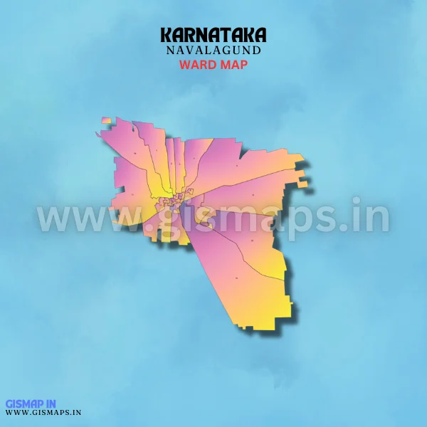 Navalagund Ward Map (Karnataka)